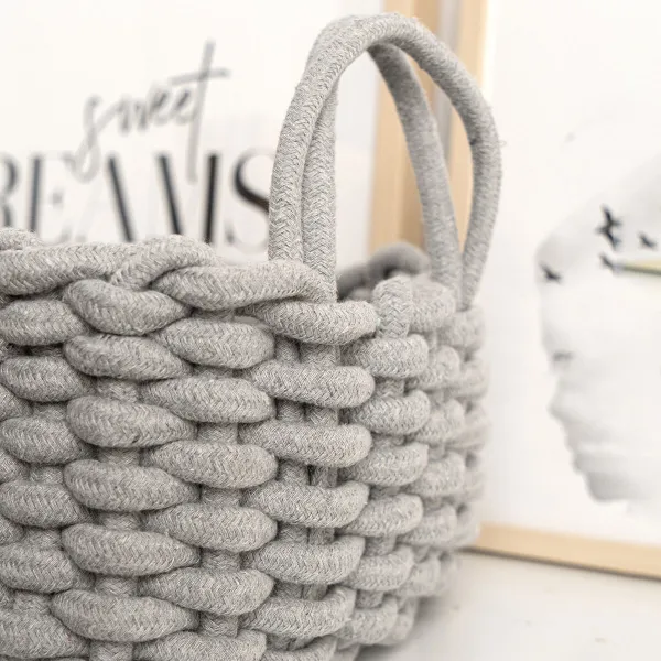 Multi-purpose basket Vinthera Moa Cotton 35 x 25 x 13 cm