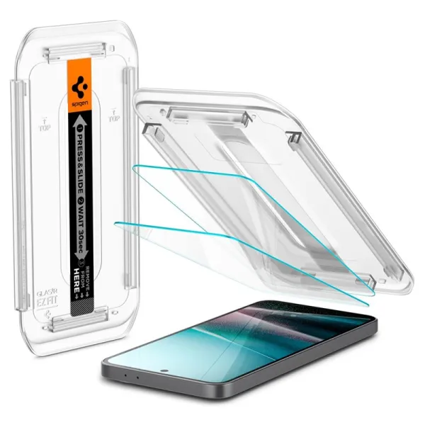 Spigen GLAS.TR EZ FIT 2-Pack - Tempered Glass for Samsung Galaxy A36 5G (2 pieces)