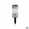 Solārā lampa Ibergarden Balts Melns Caurspīdīgs 6,3 x 21,5 x 6,3 cm Marķieris (24 gb.)