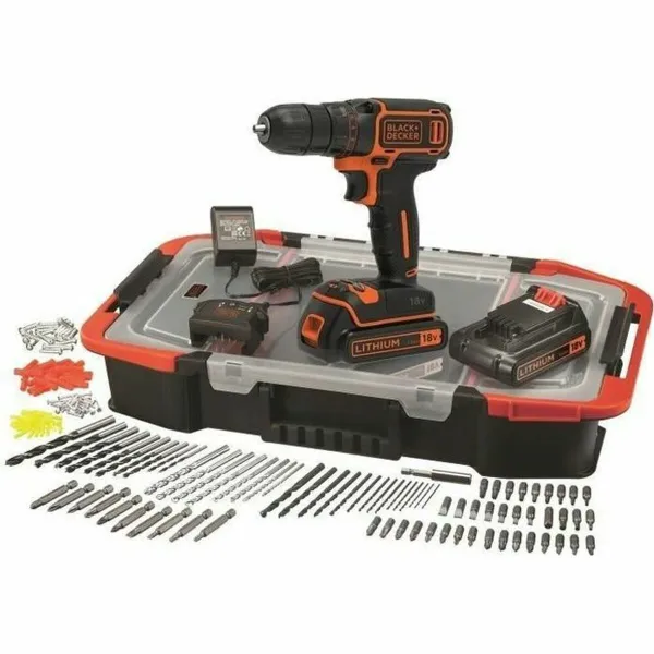 Skrūvgriezis urbis Black & Decker BDCDC18BAST-QW 18 V 15 Nm