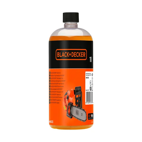 Grandinės alyva Black & Decker a6023-qz 1 L Ekologiškas Grandininis pjūklas