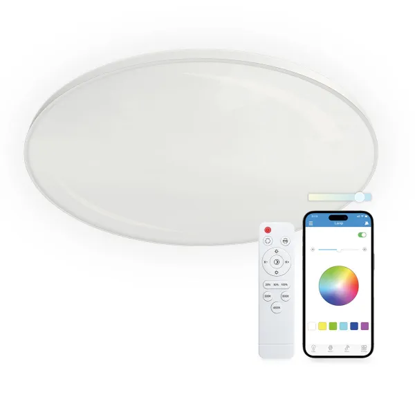 LED Panelisis KSIX Halo 60,9 w 47 x 6 cm (3000k - 6500k)