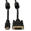 HDMI - DVI kaapeli Akyga AK-AV-11 Musta 1,8 m