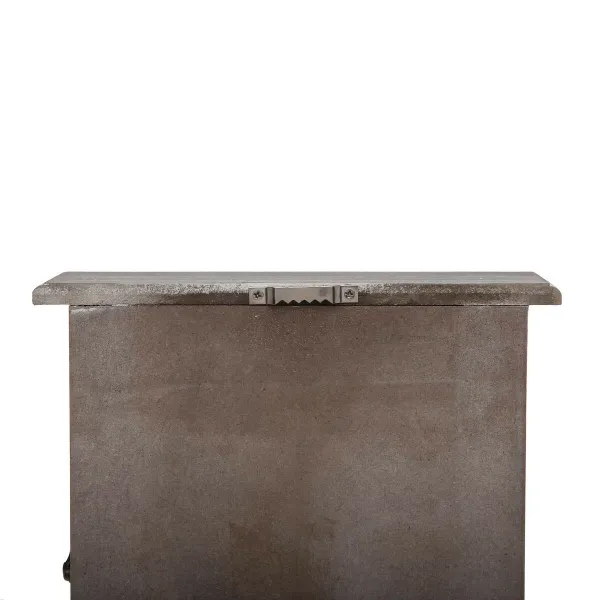 Шкаф для ключей Versa Белый Листья Деревянный MDF 6 x 25 x 19,5 cm