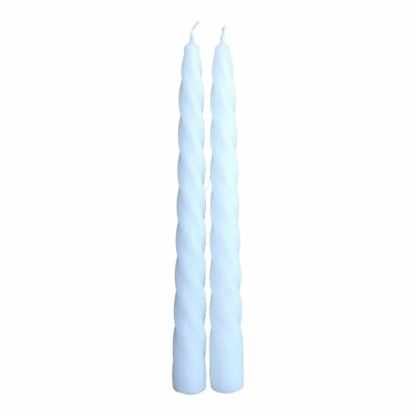 Žvakės Magic Lights Dekoratyvinis Balta Ø 2 x 24 cm