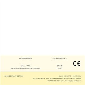 Pūšamais pistole Abac g-502