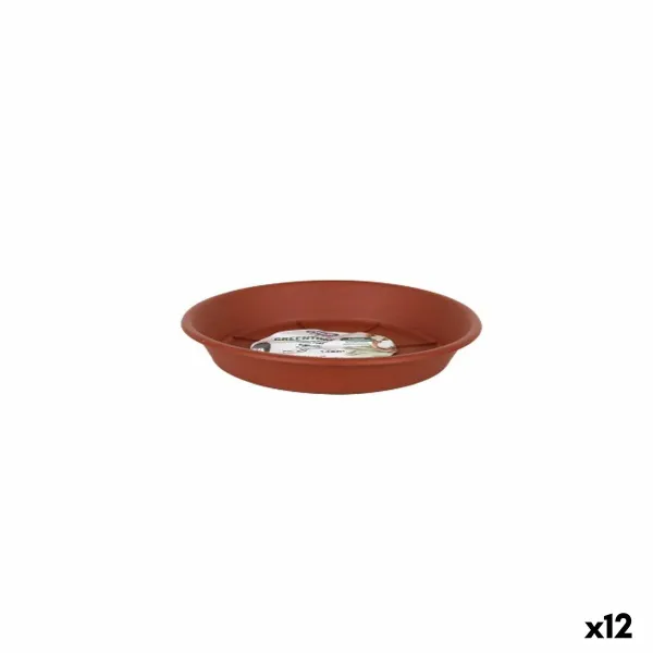 Gėlių vazono indas Dem Greentime Ruda ø 14 x 2 cm (12 vnt.)