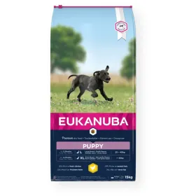 Lopbarība Eukanuba Puppy Bērns/Juniors Cālis 15 kg
