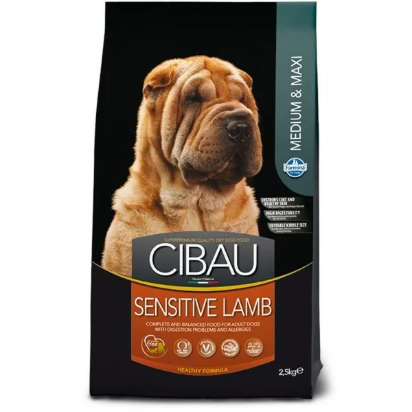 Rehu Farmina SENSITIVE LAMB MEDIUM & MAXI Aikuinen Karitsa 14 Kg