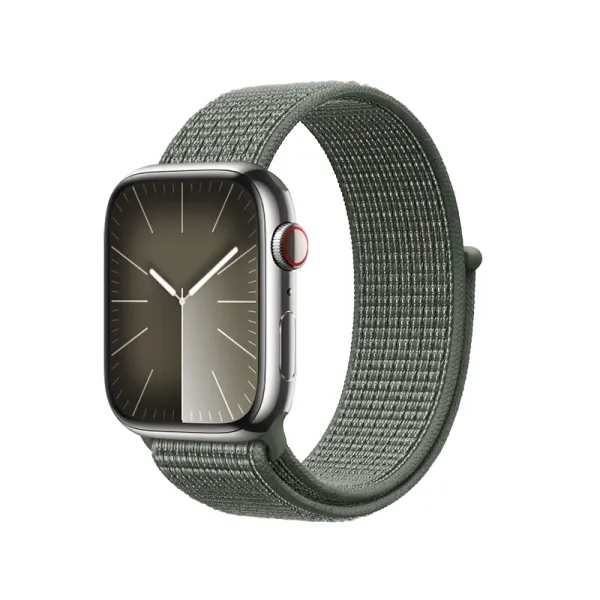 Crong Nylon - Sport Band for Apple Watch 44/45/46/49 mm (Military Green)
