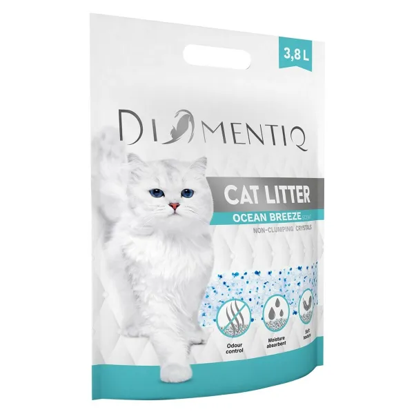 Smiltis kaķiem Diamentiq Ocean Breeze 3,8 L