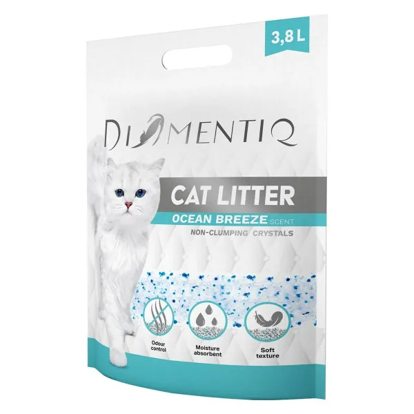Smiltis kaķiem Diamentiq Ocean Breeze 3,8 L