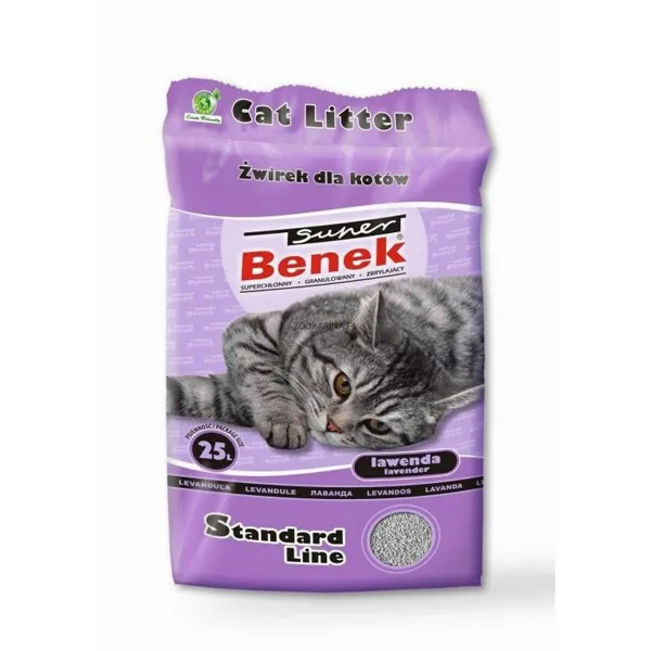 Kačių kraikas Super Benek                                 Levandos 25 L