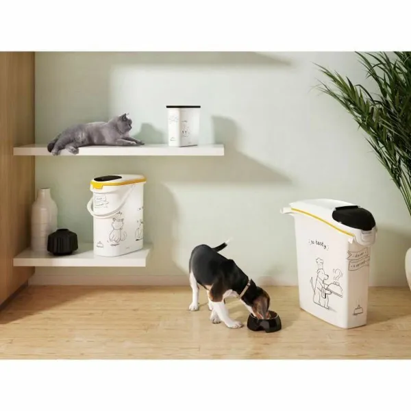 Pet food jar Curver 412042 4 Kg 10 L