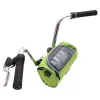 Dunlop - Handlebar bag / bicycle pannier with smartphone pocket (green)