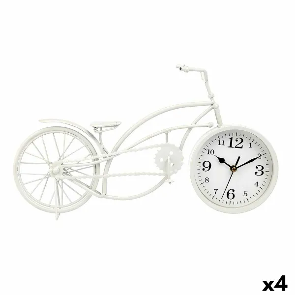 Настольные часы Gift Decor Белый Велосипед (4 штук)