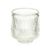 Подсвечник Gift Decor Прозрачный Стеклянный 7,5 x 7,8 x 7,5 cm Лучи (12 штук)