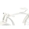 Table clock Gift Decor White Bicycle (4 Units)