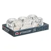 Подсвечник Gift Decor Прозрачный Стеклянный 8,4 x 9 x 8,4 cm микросферы (12 штук)
