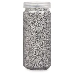 Декоративные камни Gift Decor Серебристый 2 - 5 mm 700 g 6,5 x 15,5 x 6,5 cm 6,2 x 15,3 x 6,2 cm 6,5 x 15,8 x 6,5 cm (12 штук)