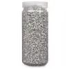 Dekoratyviniai akmenys Gift Decor Sidabras 2 - 5 mm 700 g 6,5 x 15,5 x 6,5 cm 6,2 x 15,3 x 6,2 cm 6,5 x 15,8 x 6,5 cm (12 vnt.)
