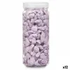 Koristeelliset kivet Gift Decor Liila 10 - 20 mm 700 g 6,2 x 15,3 x 6,2 cm 6,5 x 15,8 x 6,5 cm (12 osaa)