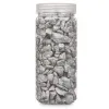 Decorative Stones Gift Decor Silver 10 - 20 mm 700 g 6,2 x 15,3 x 6,2 cm 6,5 x 15,8 x 6,5 cm (12 Units)