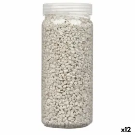 Dekoratyviniai akmenys Gift Decor Pilka 2 - 5 mm 700 g 6,5 x 15,5 x 6,5 cm 6,2 x 15,3 x 6,2 cm 6,5 x 15,8 x 6,5 cm (12 vnt.)