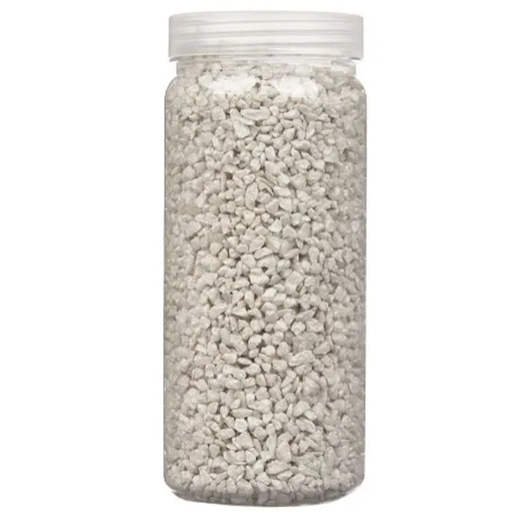 Dekoratyviniai akmenys Gift Decor Pilka 2 - 5 mm 700 g 6,5 x 15,5 x 6,5 cm 6,2 x 15,3 x 6,2 cm 6,5 x 15,8 x 6,5 cm (12 vnt.)