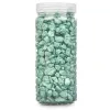 Decorative Stones Gift Decor Green 10 - 20 mm 700 g 6,2 x 15,3 x 6,2 cm 6,5 x 15,8 x 6,5 cm (12 Units)