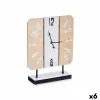 Настольные часы Gift Decor Белый Деревянный (6 штук)
