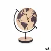 Настольные часы Gift Decor Чёрный Деревянный Карта Мира (6 штук)