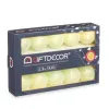 Wreath of LED Lights Gift Decor Green 2,3 m 31 x 20 x 6,5 cm Ball (12 Units)
