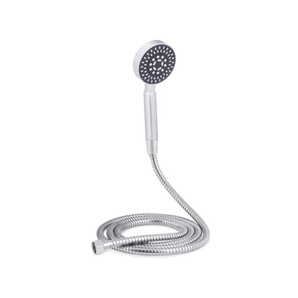 A shower head with a hose to direct the flow Berilo Metal 2 m 14 x 4,5 x 24,5 cm (12 Units)