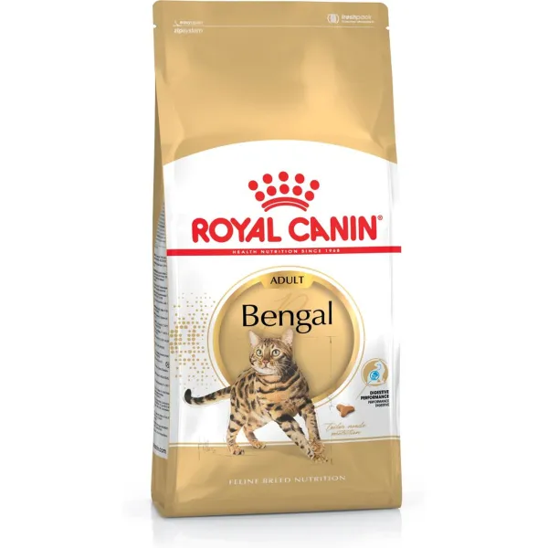Kačių maistas Royal Canin Bengal Adult Suaugęs Višta Daržovė Paukščiai 10 kg