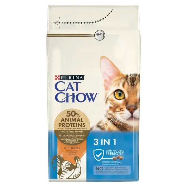 Kissanruoka Purina Cat Chow Aikuinen Turkki 1,5 Kg
