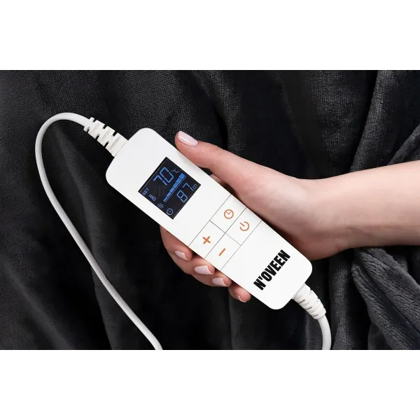 Elektriskā Sega N'oveen EB650                           180 x 130 cm Pelēks