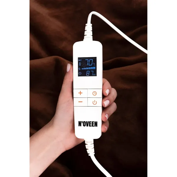 Elektriskā Sega N'oveen EB655                           180 x 130 cm Brūns Bronza