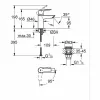 Смеситель с одной ручкой Grohe Start S Матово-черный Металл