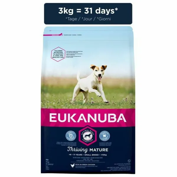 Lopbarība Eukanuba Mature Pieaugušais Cālis 3 Kg
