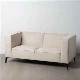 Sofa Black Cream Nylon Polyester 177 x 86 x 77,5 cm