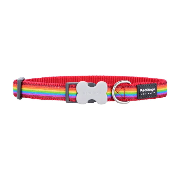 Koera kaelarihm Red Dingo STYLE RAINBOW 31-47 cm