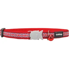 Suņa kaklasiksna Red Dingo STYLE UNION JACK FLAG 31-47 cm