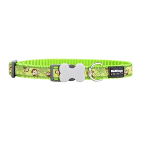 Suņa kaklasiksna Red Dingo STYLE MONKEY LIME GREEN 41-63 cm