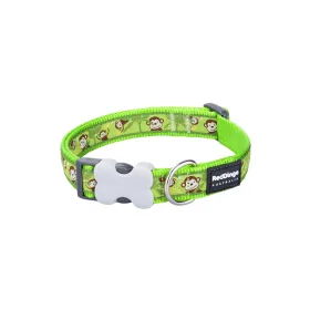Suņa kaklasiksna Red Dingo STYLE MONKEY LIME GREEN 41-63 cm