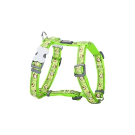 Suņu drošības siksna Red Dingo STYLE MONKEY LIME GREEN 36-54 cm 30-48 cm
