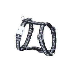 Suņu drošības siksna Red Dingo STYLE DIAMOND 45-66 cm Melns 36-59 cm