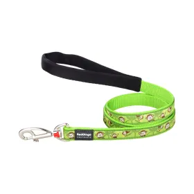 Suņa pavadas Red Dingo STYLE MONKEY LIME GREEN 15mm x 120 cm