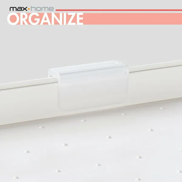 Органайзер для кухонных ящиков Max Home Белый 2 Полки 2 штук 37,5 x 25,5 x 19 cm