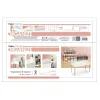Органайзер для кухонных ящиков Max Home Белый 2 Полки 2 штук 37,5 x 25,5 x 19 cm